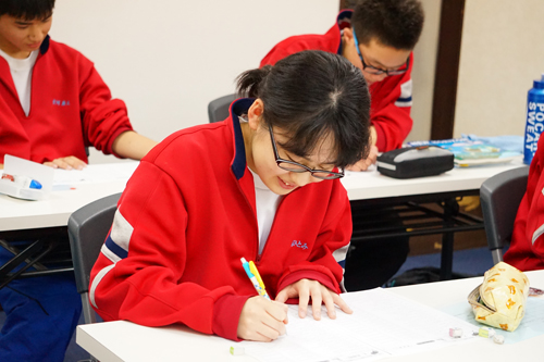 中学生の授業の様子