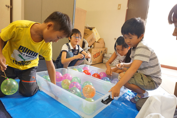 2017/08/24日学研原町でお楽しみ会を開催しました！